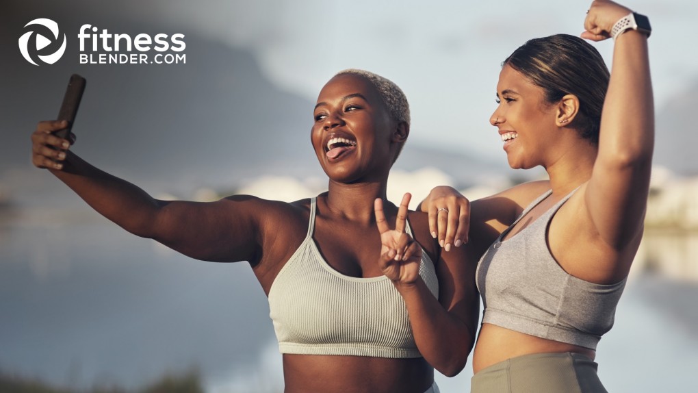 fitness women working out at the gym 