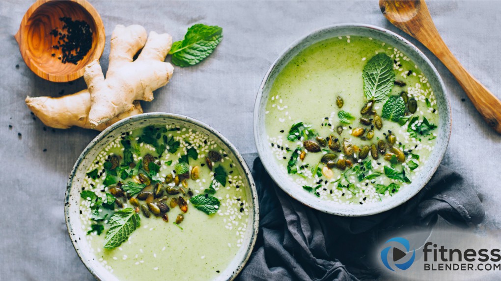 Nourishing Ginger & Broccoli Soup (vegan)