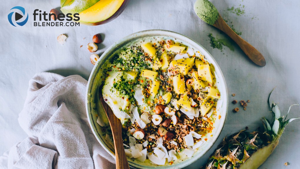 Mango Matcha Smoothie Bowl