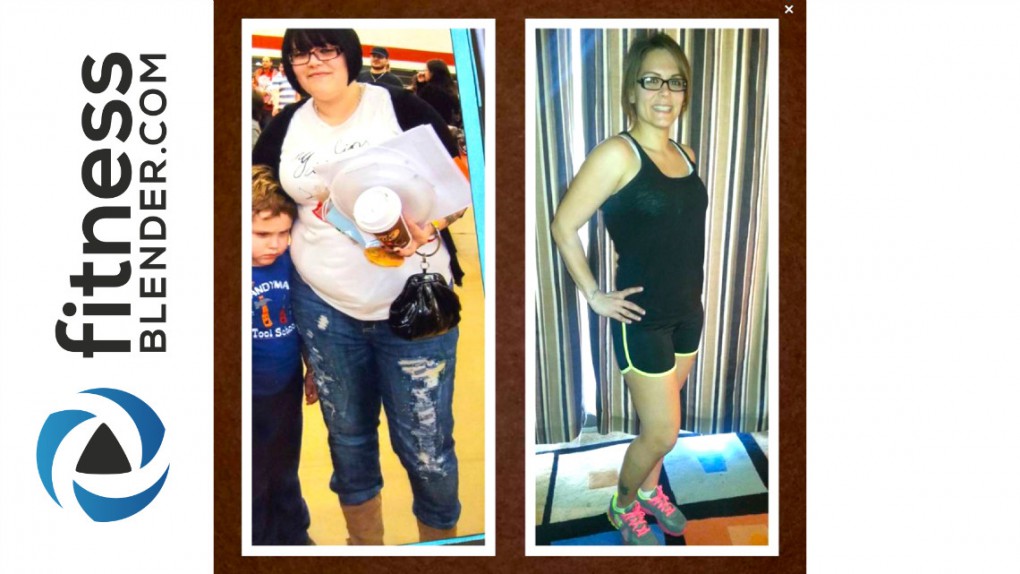 Lisette's Fitness Blender Before and After