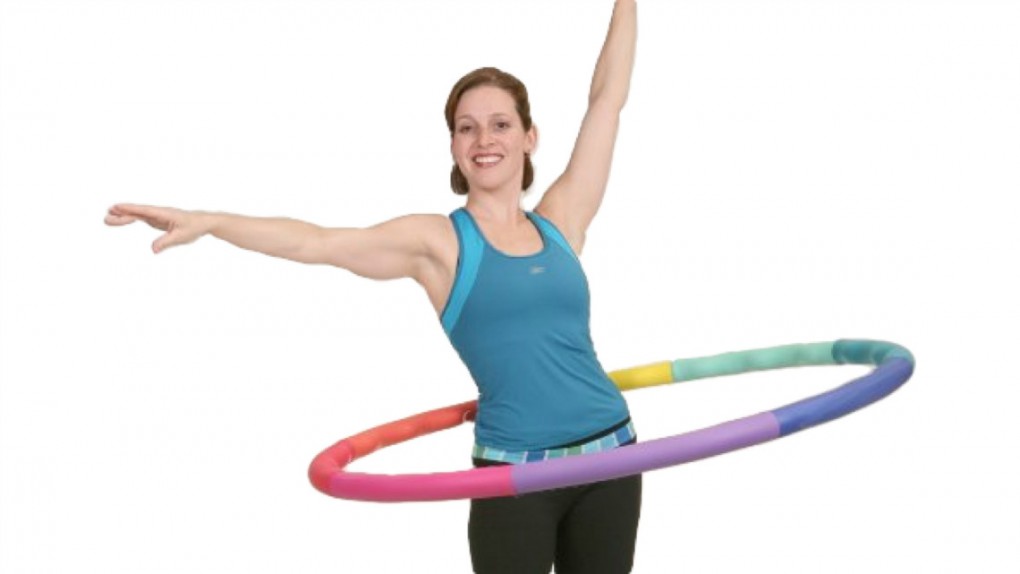 how to use a weighted hula hoop