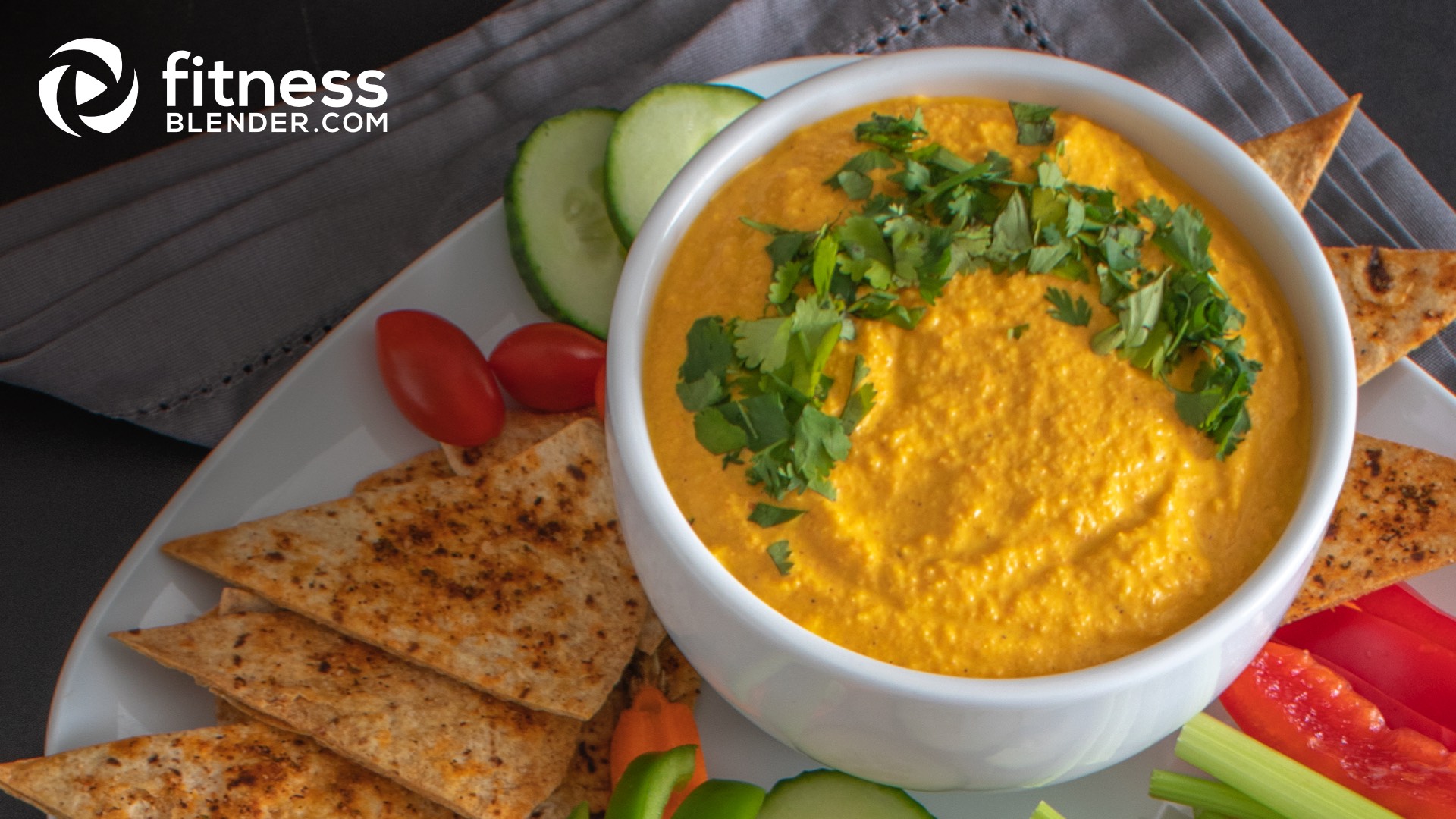 Healthy, Delicious Carrot Yogurt Dip Fitness Blender