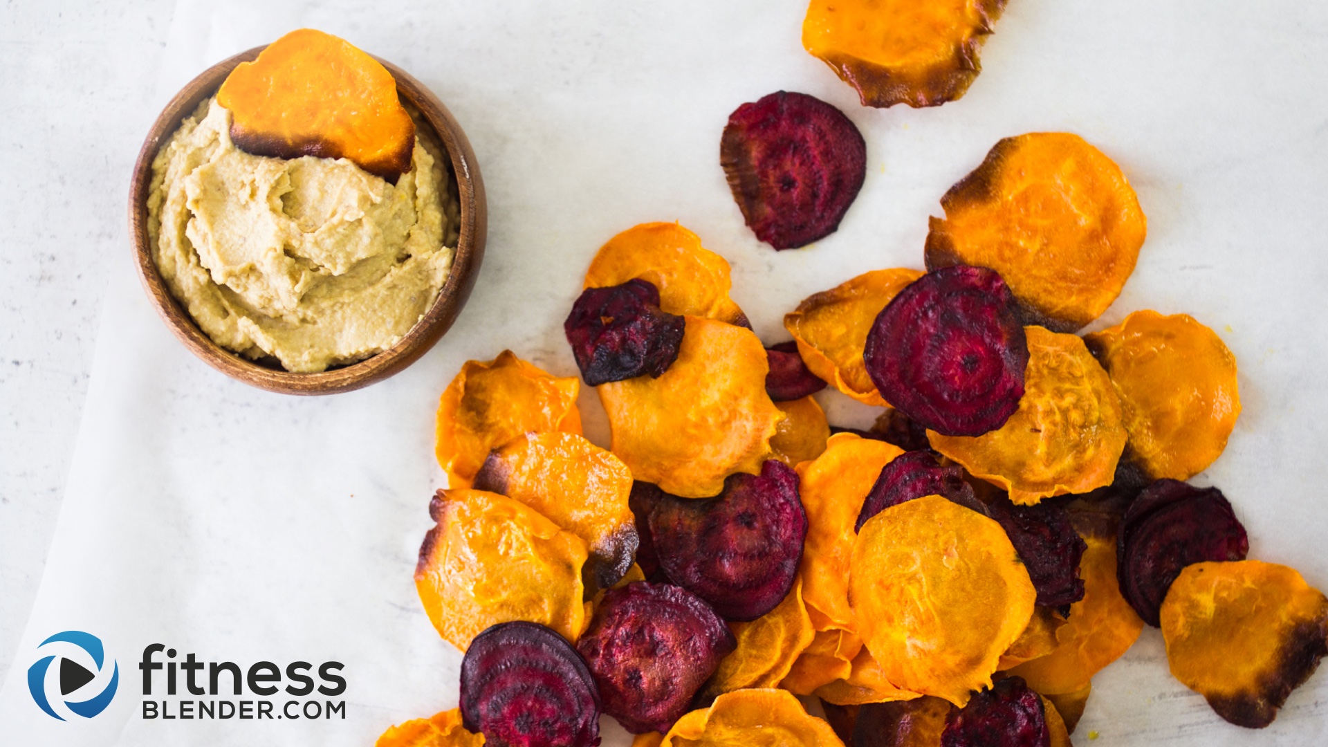 Sweet potato and beet chips Easy veggie chips Fitness Blender