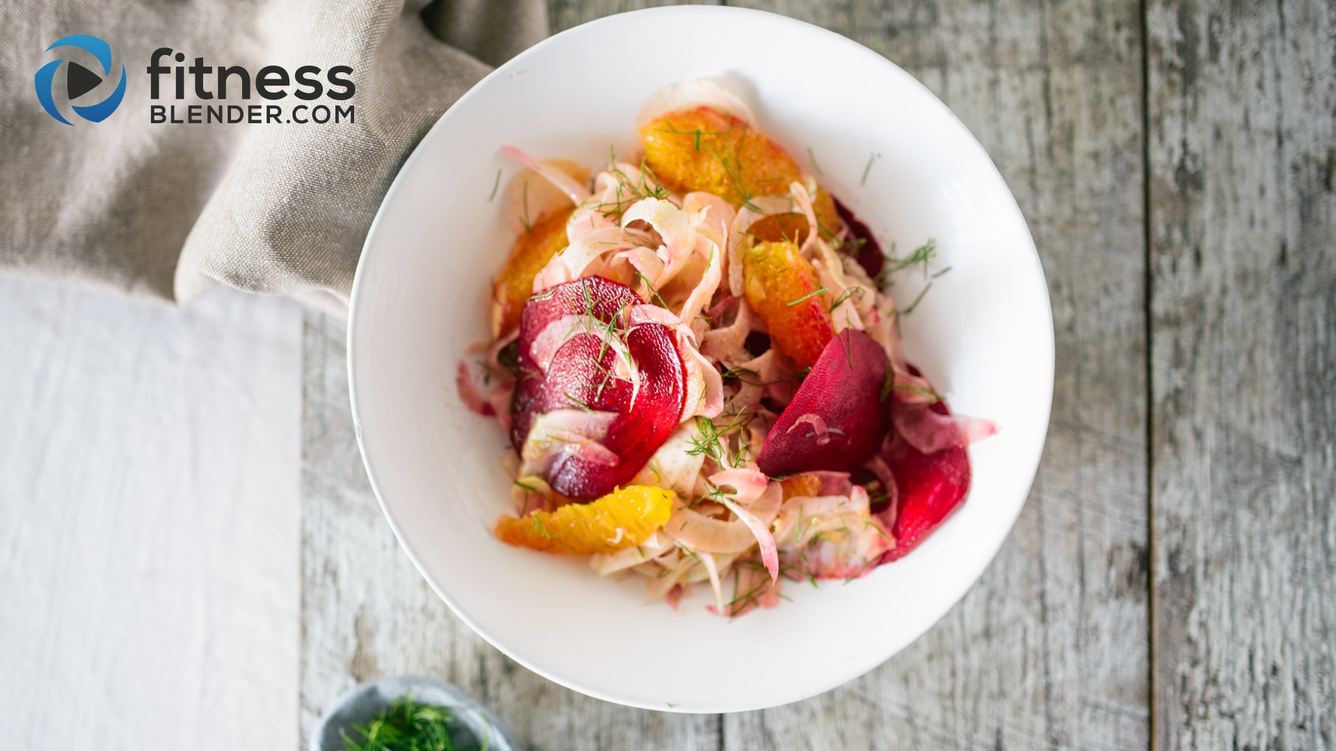 Shaved Beet, Fennel, and Orange Salad Fitness Blender