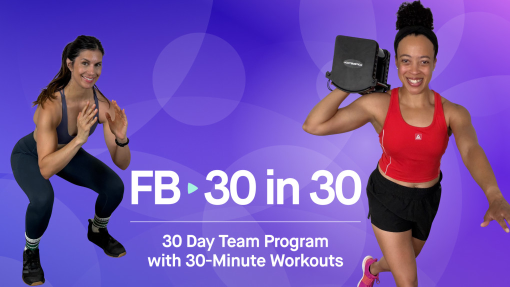 FB30 in 30 Team Program: A Mix of Strength, Cardio, and Mobility Training Types