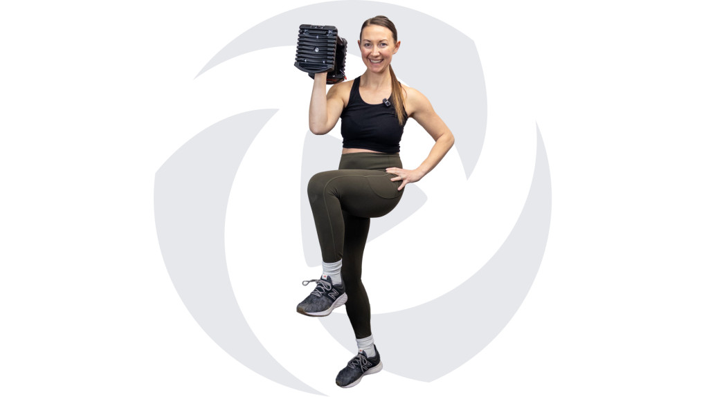 Standing Weighted Cardio and Core