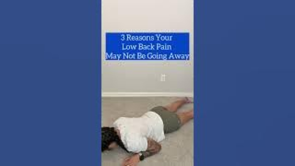 3 Things to Check If Your Back Pain Persists